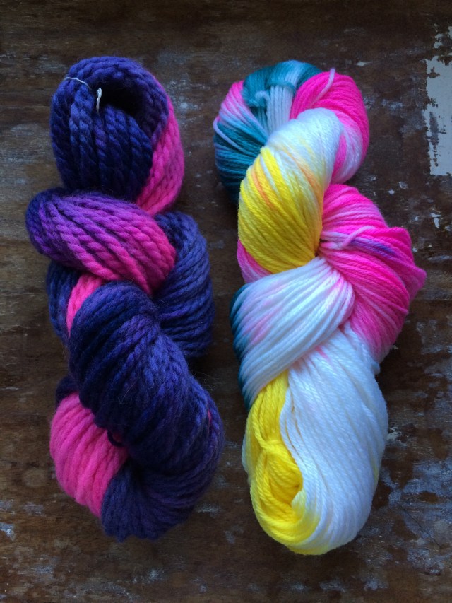 Acid Dyed Wool Yarn